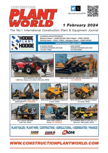 Construction Plant World - 1 February 2024
