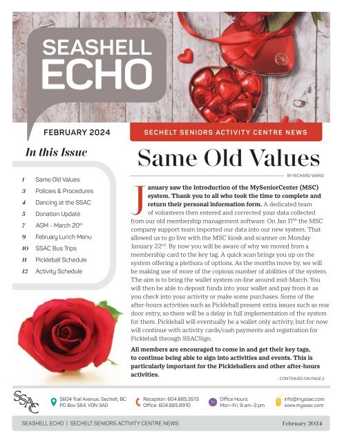 SSAC Echo | February 2024