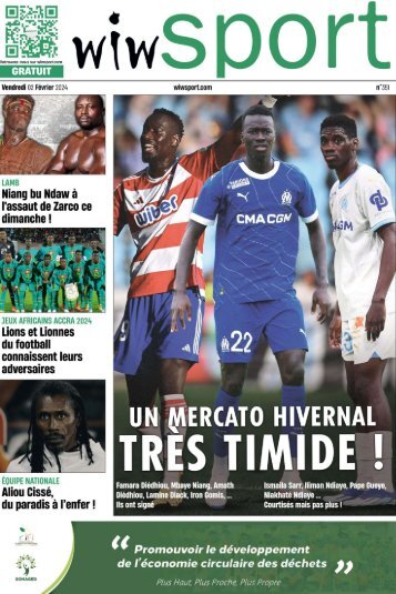 Journal wiwsport n351 - 02 février 2024