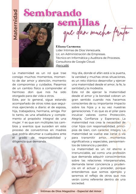 Intimas de Dios Magazine - Edición # 34