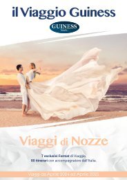 Viaggi di Nozze - Guinesstravel 2024-2025