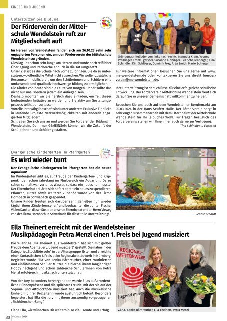 Mitteilungsblatt Wendelstein+Schwanstetten