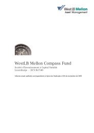 WestLB Mellon Compass Fund - Banco Sabadell
