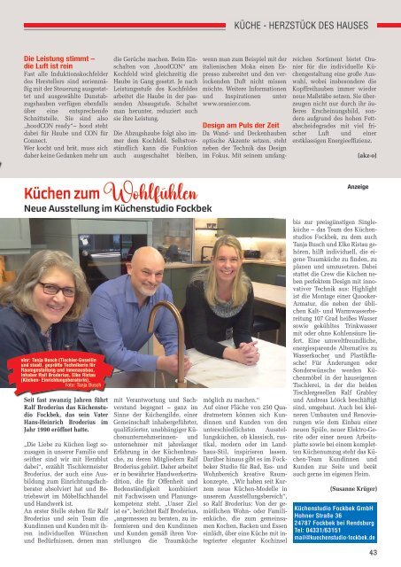 Holsteiner KlöönSNACK - Ausgabe Rendsburg / Mittelholstein - Februar 2024