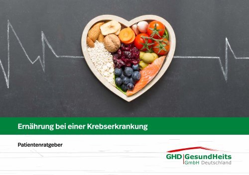 Patientenratgeber Ernährung bei Krebs