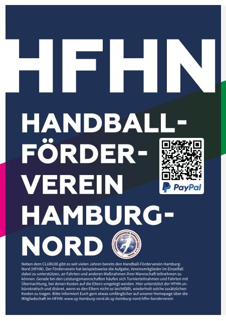 Die Tegelsburg No. 12 - Wo Handball lebt - Hallenheft JBLH SG vs. SG Flensburg-Handewitt