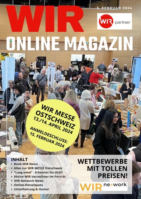 Wir Rjdiska WIR ONLINE MAGAZIN vom 5. Februar 2024