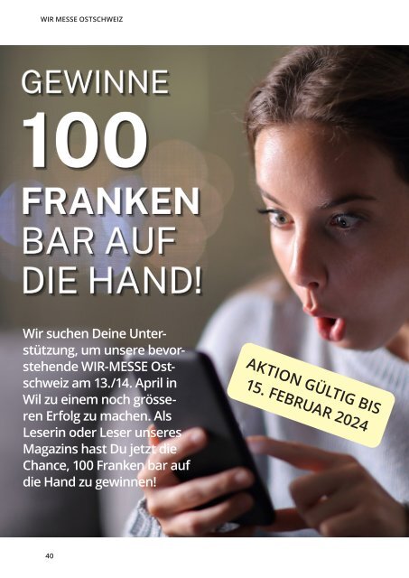 WIR ONLINE MAGAZIN vom 5. Februar 2024