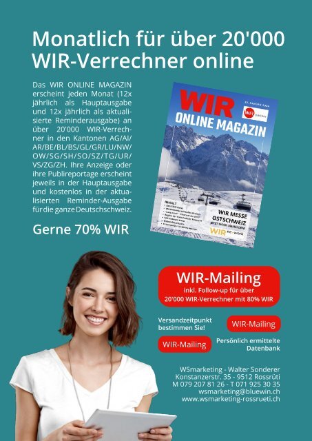 WIR ONLINE MAGAZIN vom 5. Februar 2024