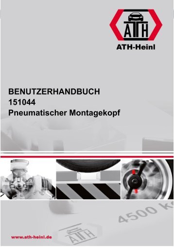 ATH Pneumatischer Montagefinger Bedienungsanleitung