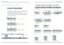 Große Profilvielfalt | Fassaden