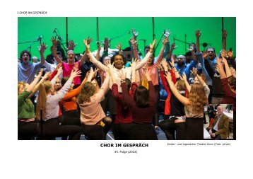 Chor im Gespräch FOLGE 45