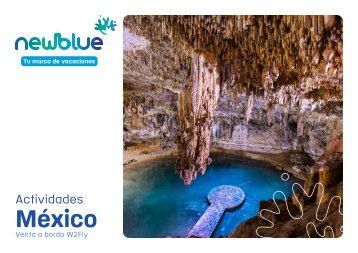 NewBlue Actividades Mexico venta a bordo