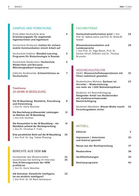 Die Neue Hochschule Heft 1-2024