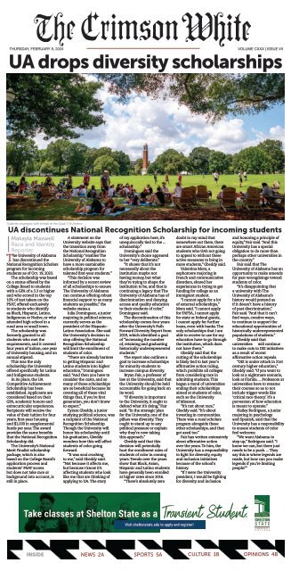 The Crimson White Print Edition - February 8th, 2024
