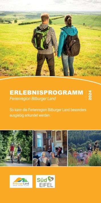Ferienregion Bitburger Land - Erlebnisprogramm 2024 