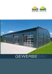 Wolf System Gewerbebau