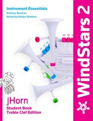 Windstar Book 2 jHorn (Student Book) - Treble Clef
