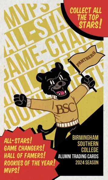 Birmingham-Southern College Alumni Trading Cards 2024 Season