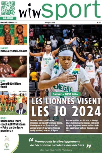 Journal wiwsport n353 - 07 février 2024