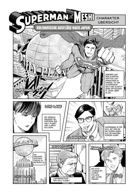 Superman vs. Meshi - Kulinarische Ausflüge nach Japan 3 (Manga) (Leseprobe) DSUPME003