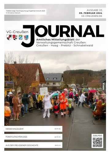 Creußen Journal Ausgabe 09.02.2024