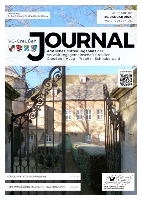 Creußen Journal Ausgabe 26.01.2024