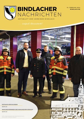 Bindlacher Nachrichten - Ausgabe 10.02.2024