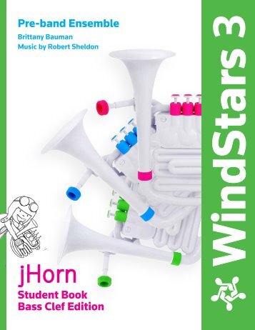 Windstars Book 3 jHorn Bass Clef (Student Book)