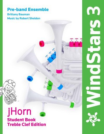 Windstars Book 3 jHorn Treble Clef (Student Book)