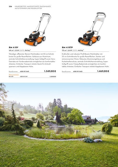 STIHL Katalog 2024 - jetzt bei Deterding erhältlich