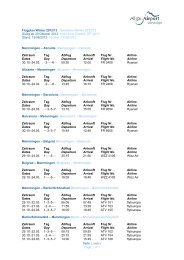 Flugplan Winter 2012/13 Timetable Winter 2012/13 Gültig ab 29 ...