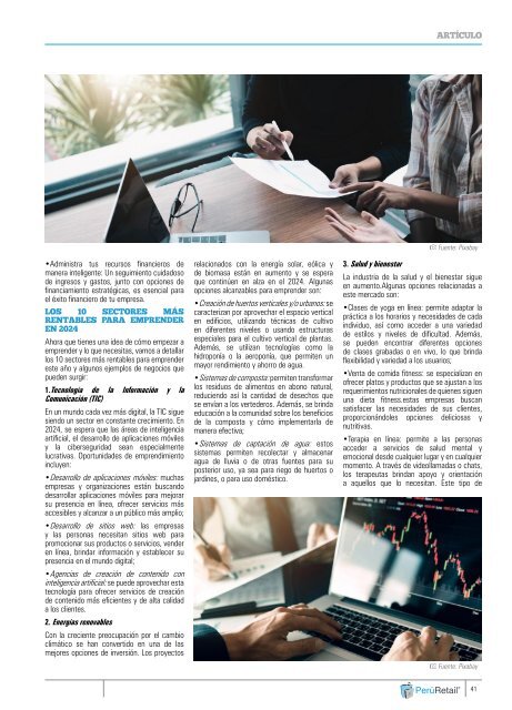 REVISTA 30 PERURETAIL MAGAZINE & BUSINESS