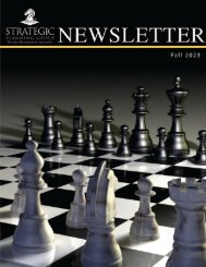 Strategic Planning Group Fall 2023 Newsletter