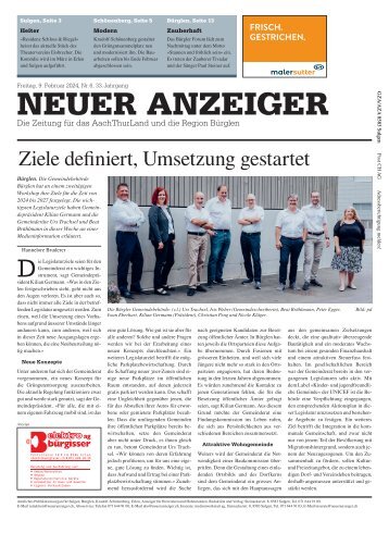 Neuer Anzeiger 9. Februar 2024