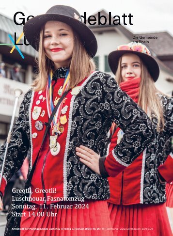 Lustenauer Gemeindeblatt Nr. 6 | Freitag 8. Februar 2024