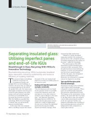 Separating insulated glass: Utilising imperfect panes and end-of-life IGUs