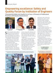 Empowering excellence: Safety and Quality Forum by Institution of Engineers