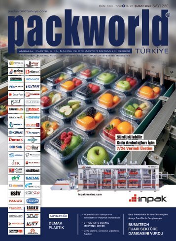 PACKWORLD TÜRKİYE DERGİSİ 230. ŞUBAT SAYISI