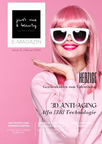 just me & beauty E-Magazin Issue N°31 Februar 2024