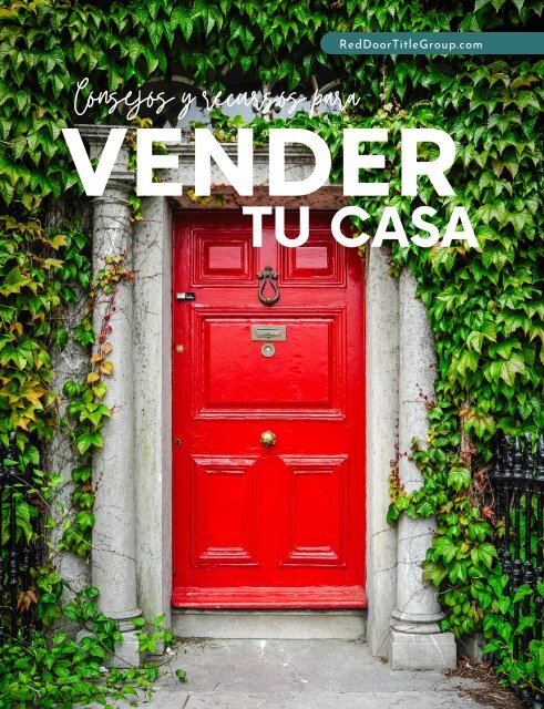 VENDER TU CASA - Red Door Title