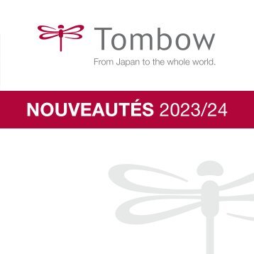 Catalogue créatif Tombow FR nouveautés 2023/2024