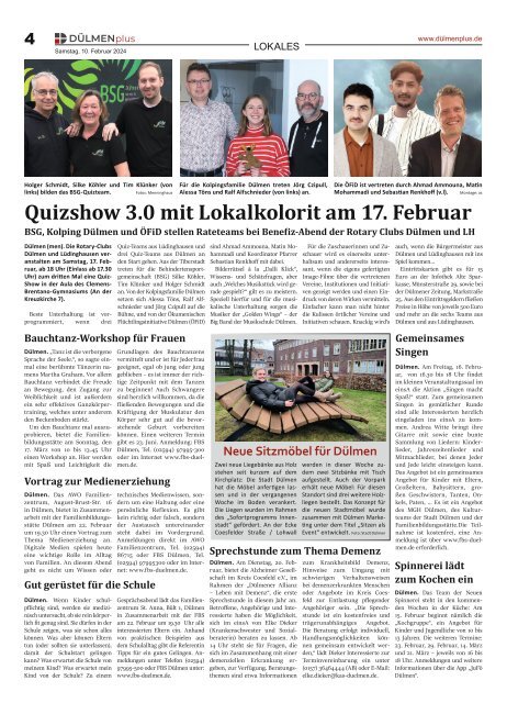 DÜLMENplus vom 10. Februar 2024