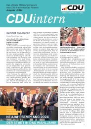 CDUintern Rottweil Ausgabe 1/2024