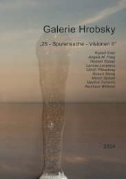 25 Jahre Galerie U Hrobsky (ed. Feb. 2024)