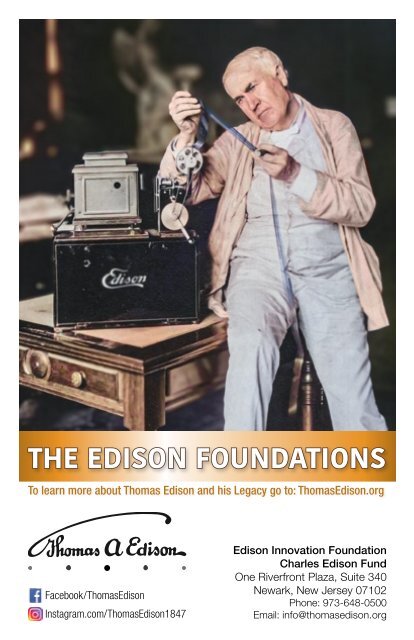 2024 43rd Season of the Thomas Edison Film Festival Program