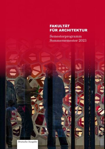 Semesterprogrammheft Sommersemester 2023