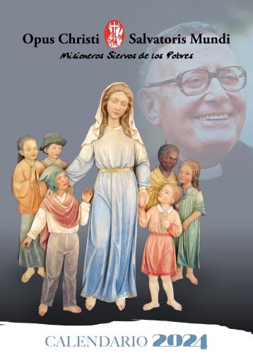 Calendario Misioneros Siervos de los Pobres 2024