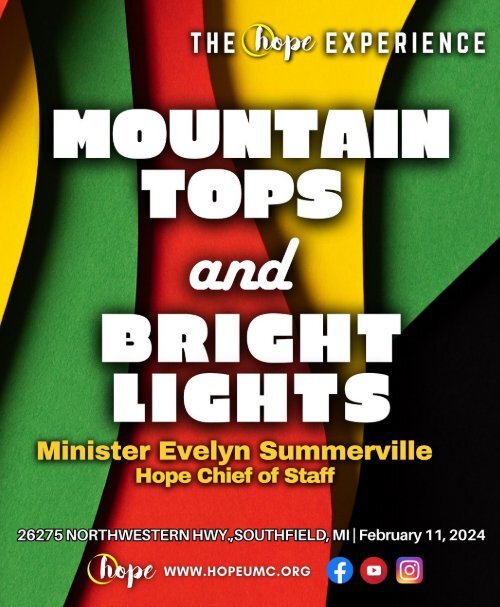 February 11, 2024 Bulletin Transfiguration Sunday