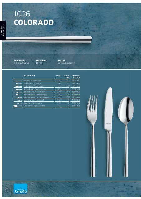 Amefa For Proffesionals_Foodservice_Catalogue_2023